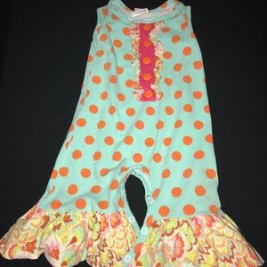 RicRac & Ruffles romper
