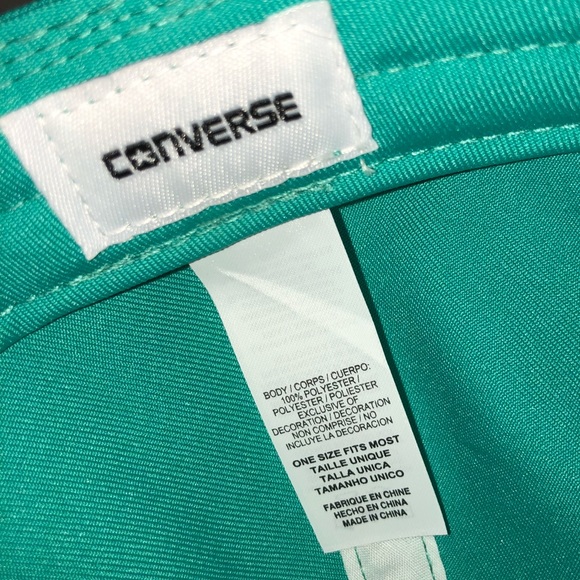 Teal Converse Cap - Picture 6 of 6