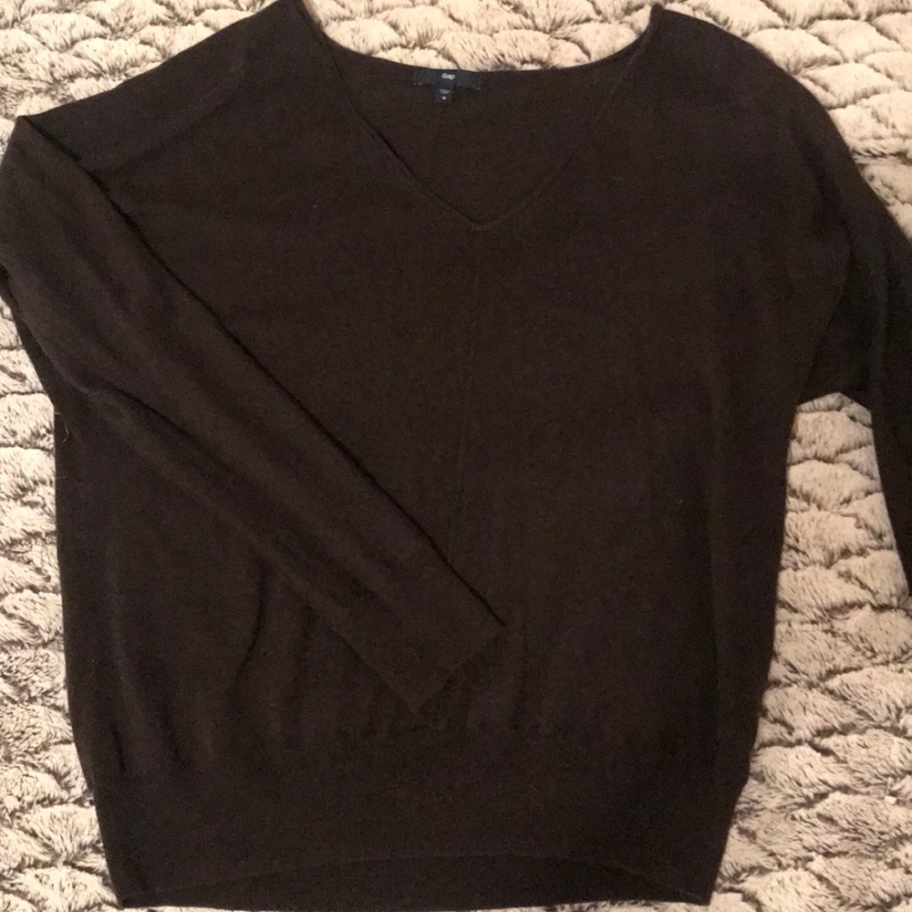 Dark brown sweater