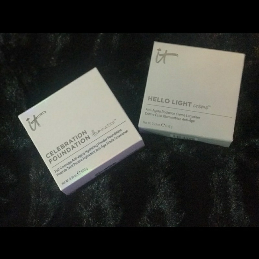 Stella lipsticks 6  $30, it foundation and it illu