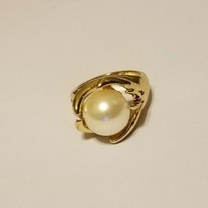 Ring 18K gold plated