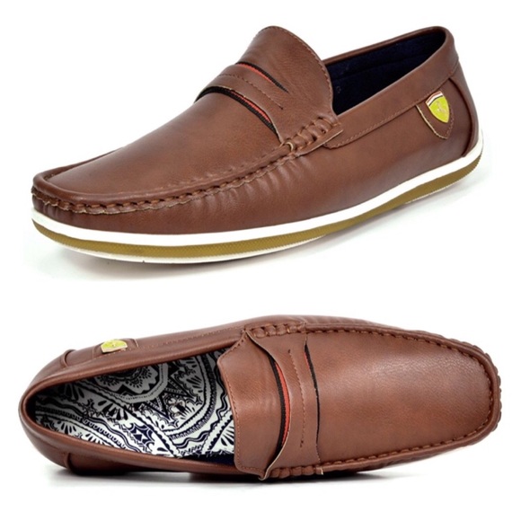 Mens Bruno ‘Bush’ Italian Style Driving Loafers