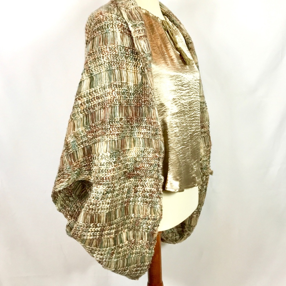 Love Spray Open Front Knit Blanket Sweater