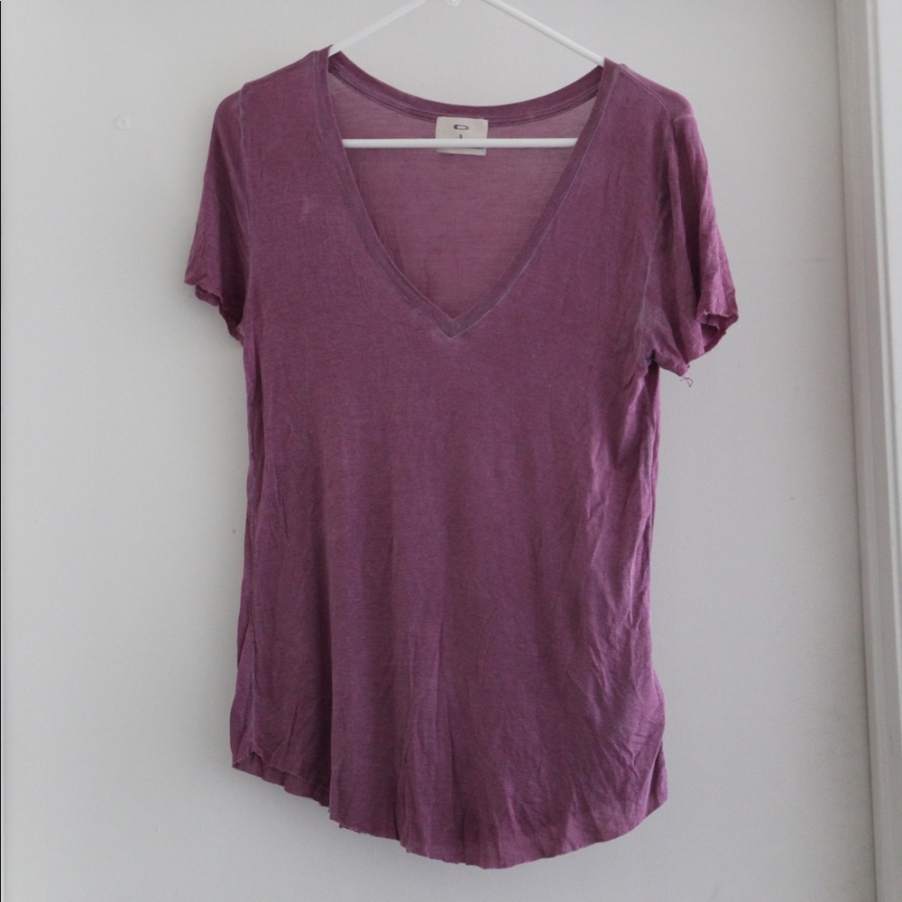 Pins & Needles Cropped V-Neck