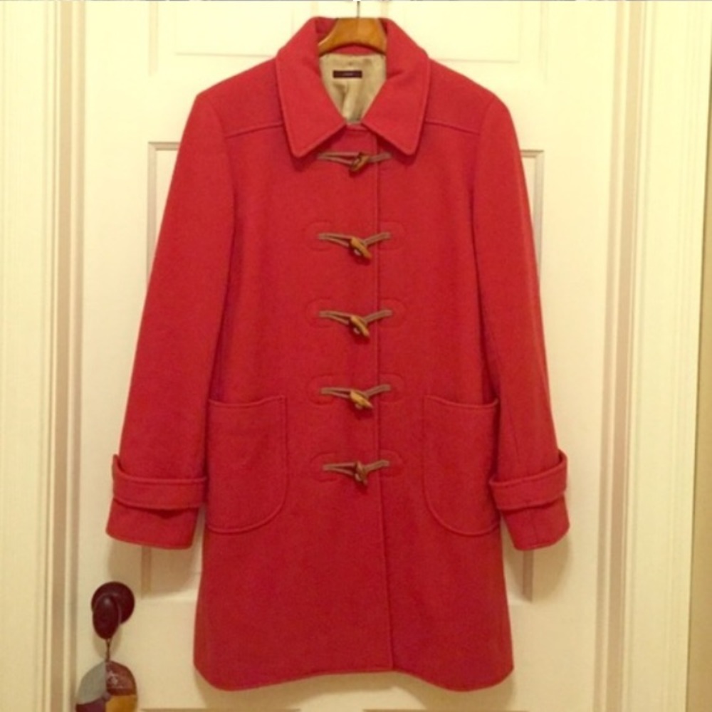 JCrew women’s toggle coat