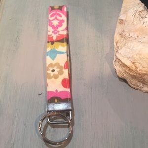 NWOT PAISLEY KEY RING