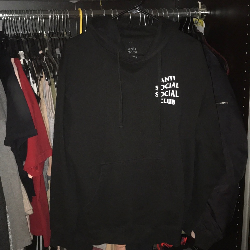 Anti social social club hoodie