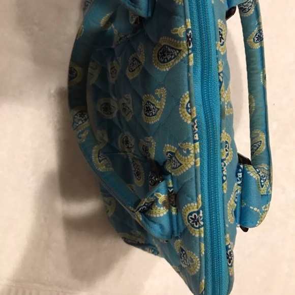 Vera Bradley blue paisley handbag and wallet - Picture 7 of 8