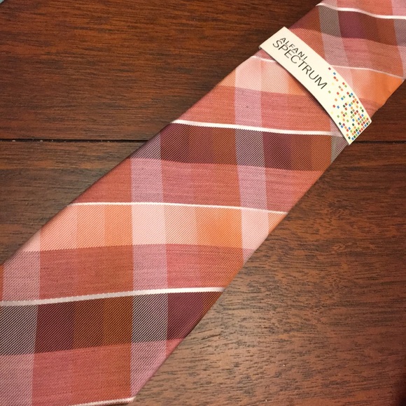 Alfani Other - Alfani orange multi color NWT tie