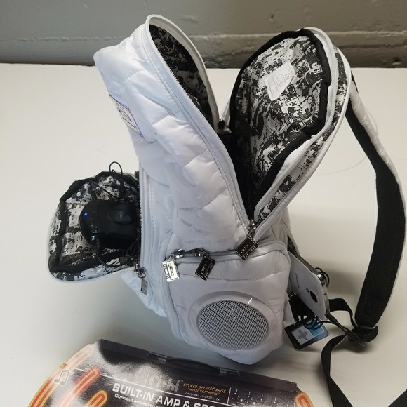 FI-HI SPEAKERBAG "WHITE PUFFY PACK" - Picture 5 of 5