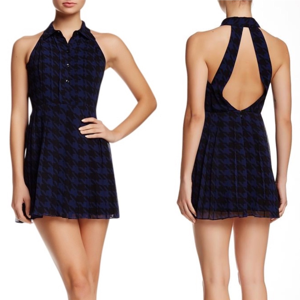 BCBGeneration | Houndstooth Print Dress