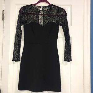 Zara Black Lace Dress