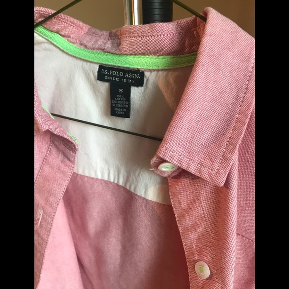 ⭐️US Polo Women’s Shirt pink/white - Picture 5 of 7
