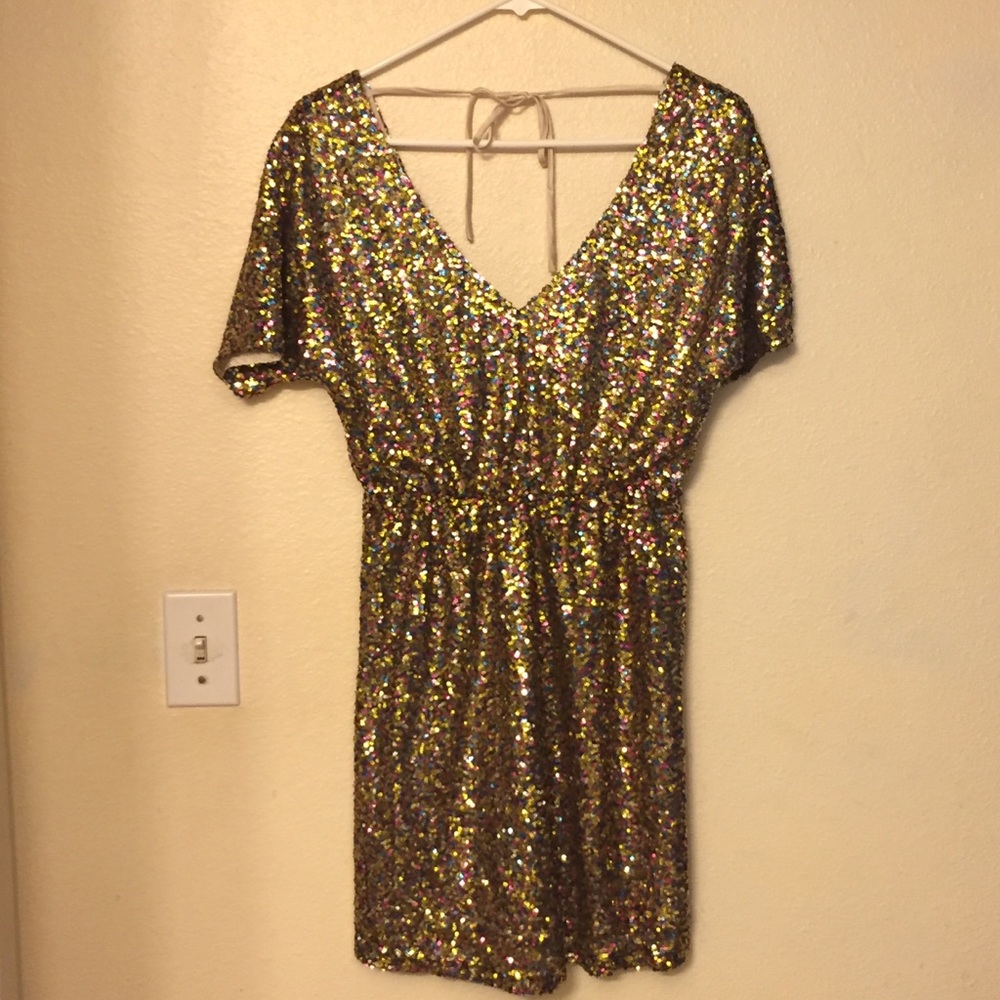 Sequin all over NYE dress