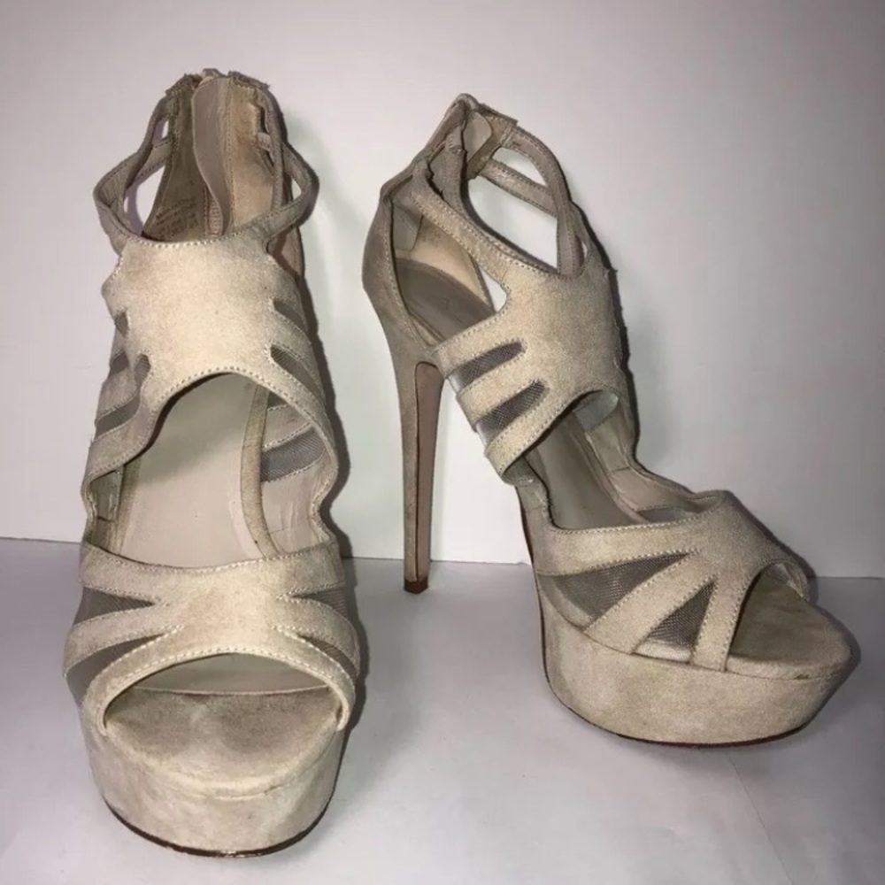 IVORY ALDO STILETTO HEELS