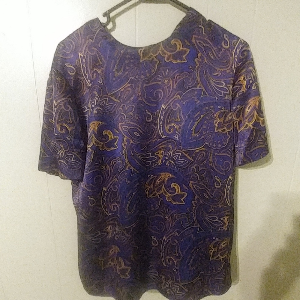 Silk Paisely shirt