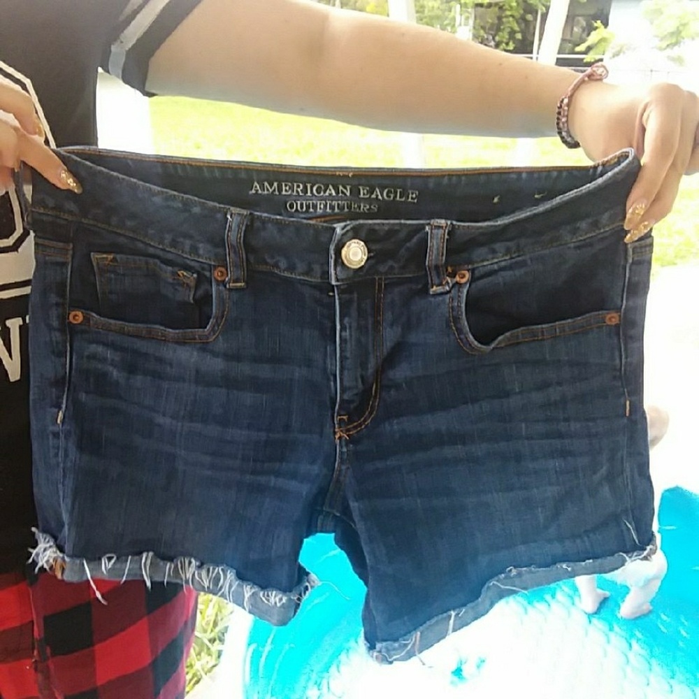 American eagle superstretch shorts