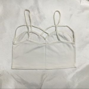White Brandy Melville Bralette - worn twice.