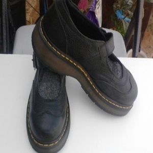 Doc marten Mary Janes vintage retro black womens