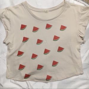 Brandy Melville Watermelon tee.