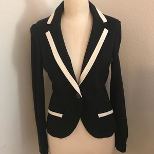 Express blazer with white detail