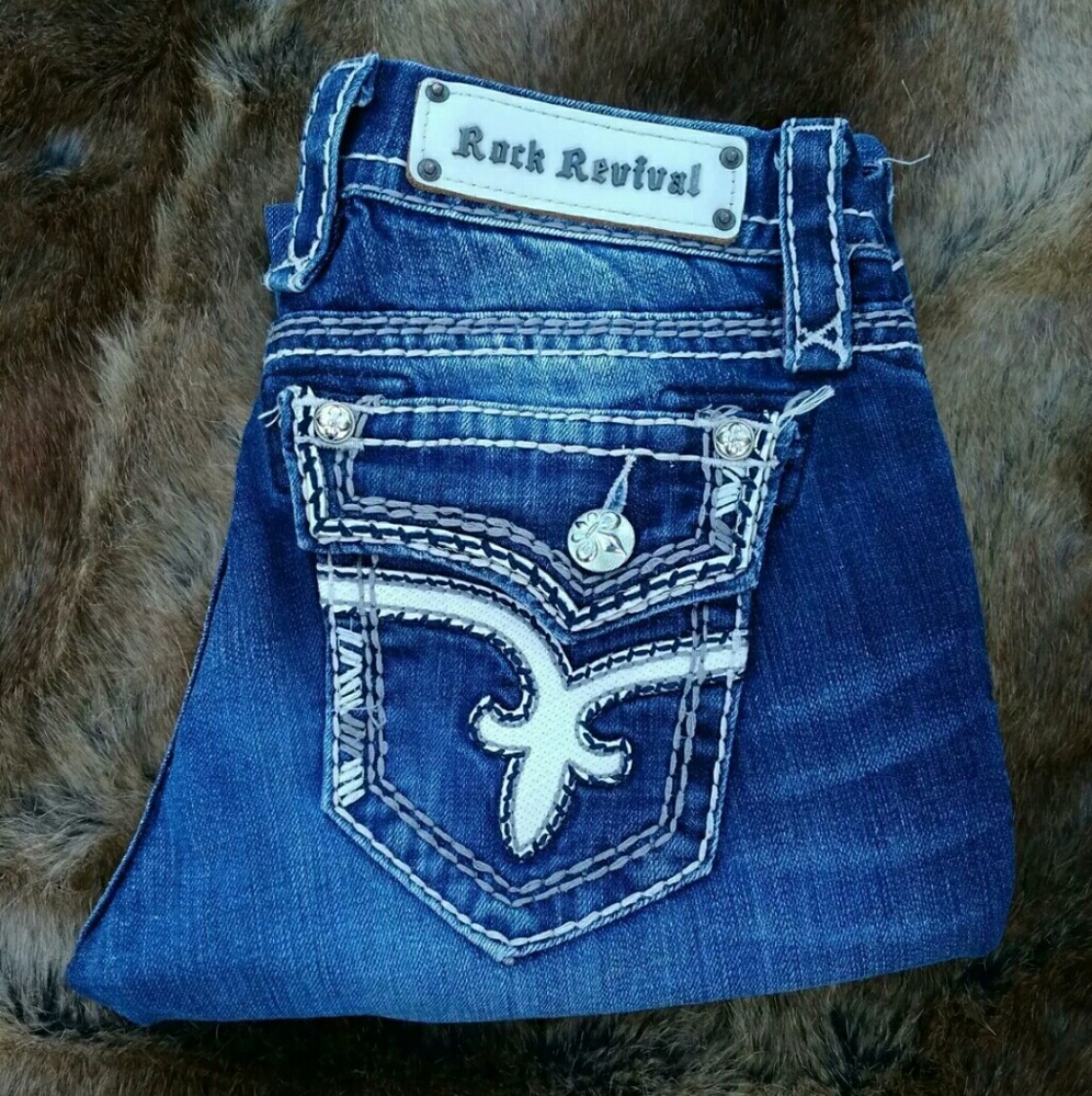 ❌SOLD❌ Rock Revival denim