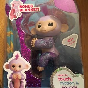 Purple Glitter Fingerling