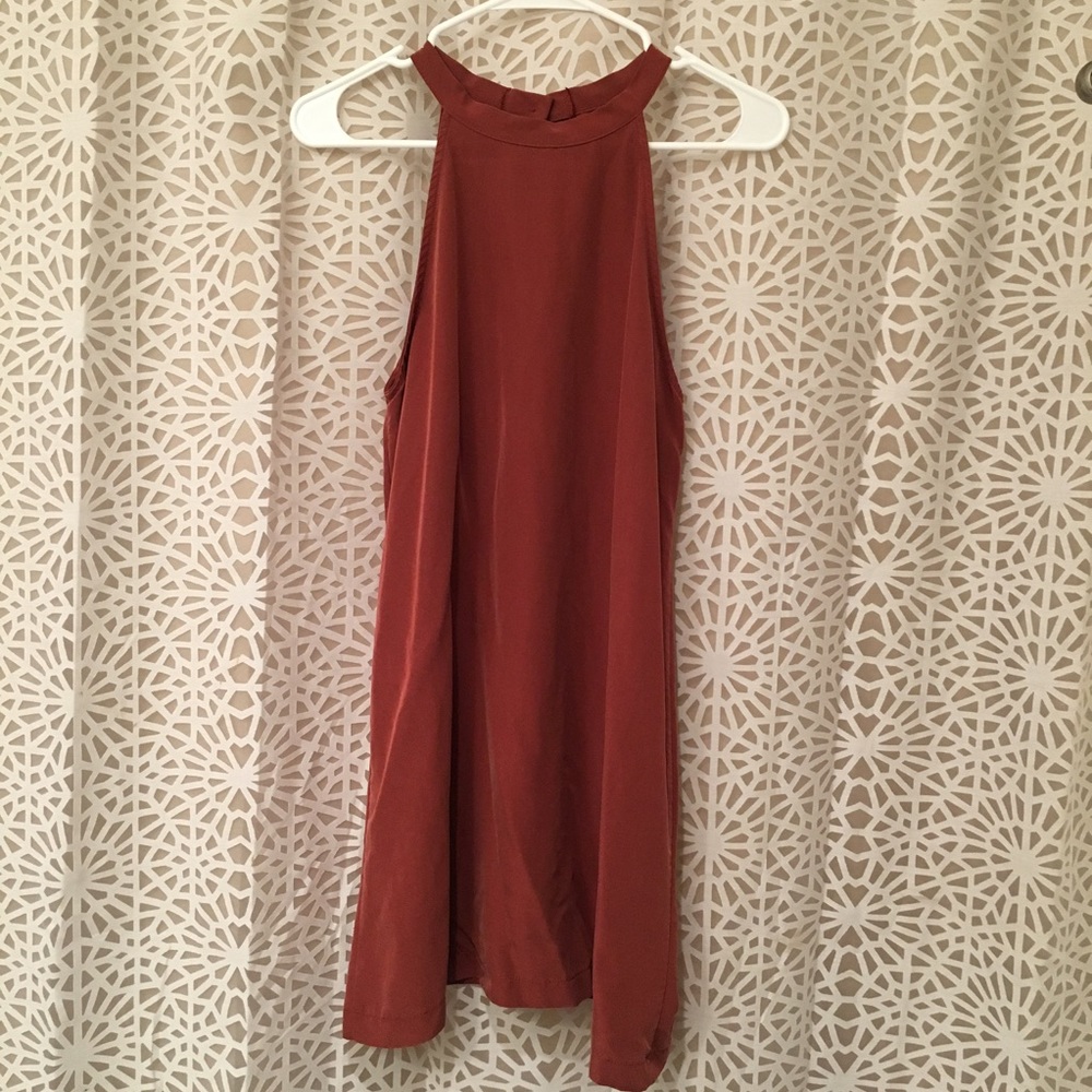 Terracotta/Rust dress