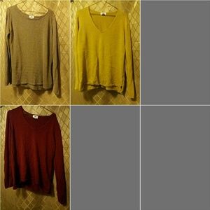 Long sleeve tops