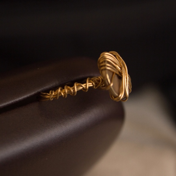 Handmade Wire Ring - Picture 2 of 2