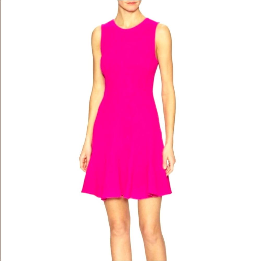 Rebecca Taylor bright pink dress