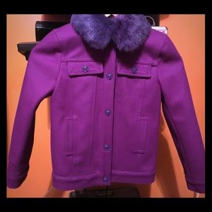 Kid size 8 (Young Versace)  virgin wool jacket