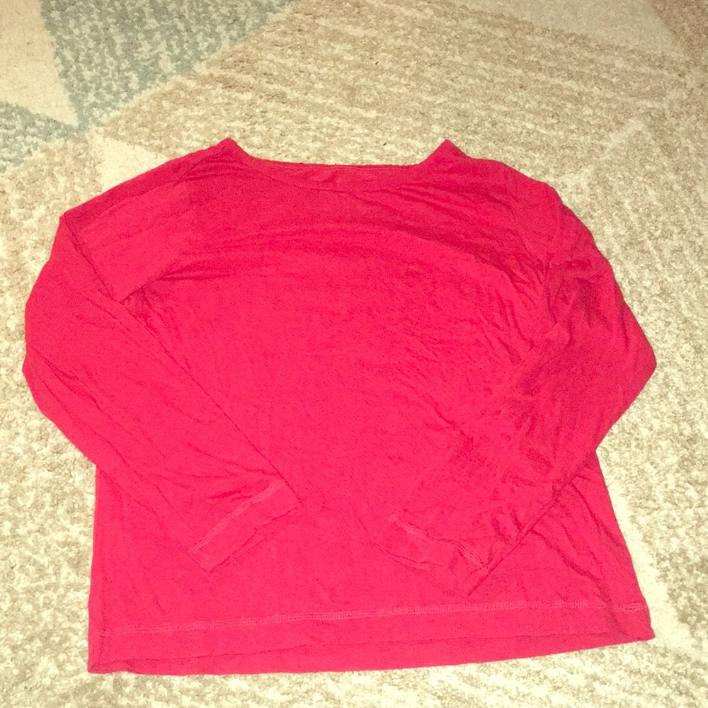 Brand new Red Long Sleeve shirt