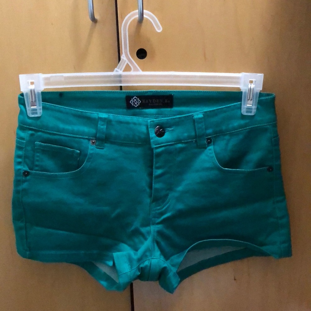 Brand new green Mayden. K Shorts.