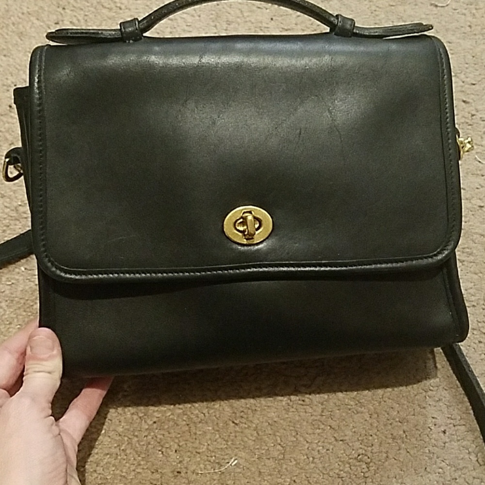 Coach Court bag black