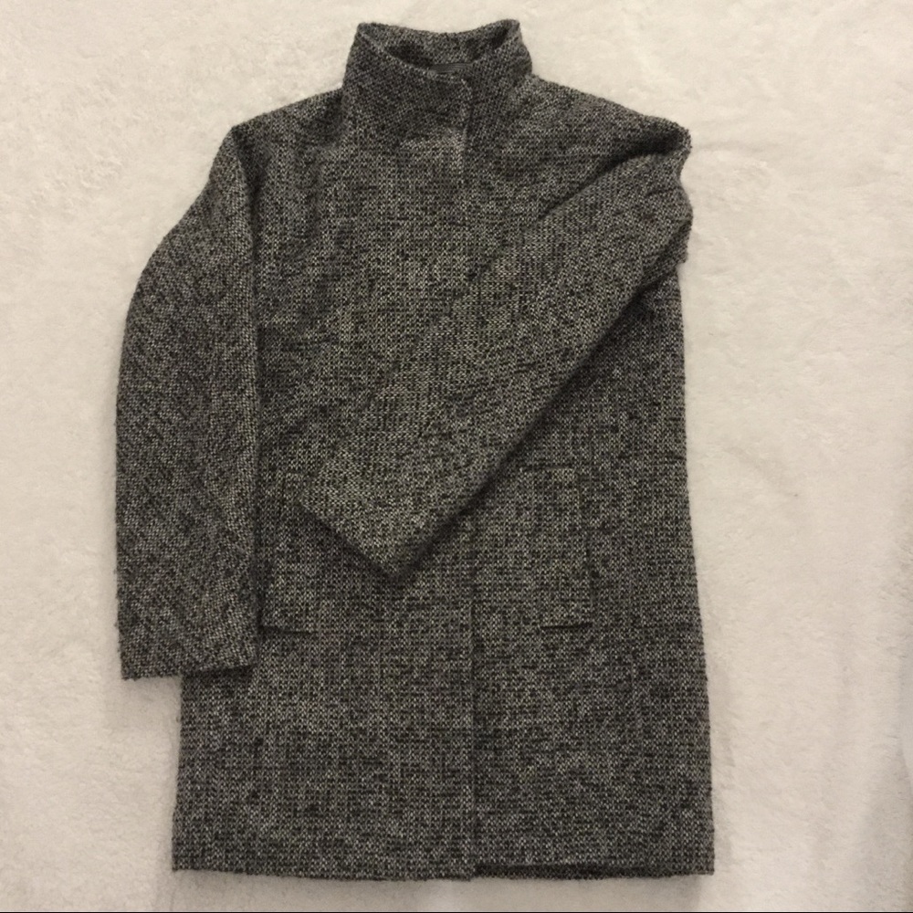 J. Crew Button Down Gray City Coat