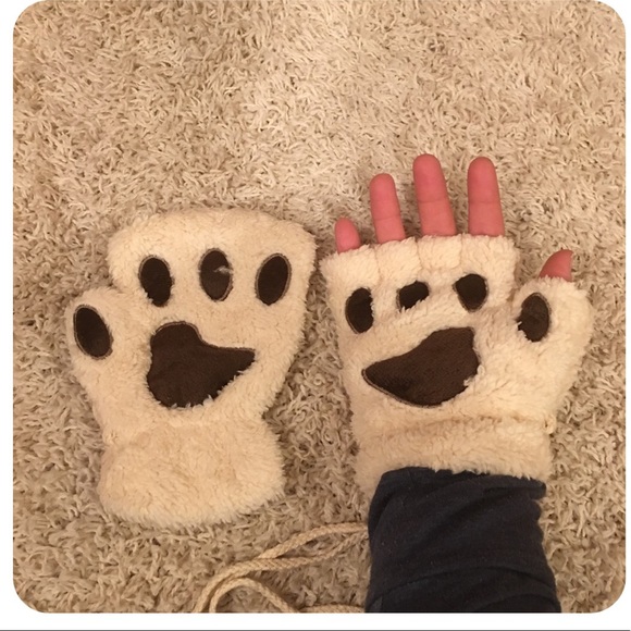 Fingerless Paw Gloves - Picture 5 of 5