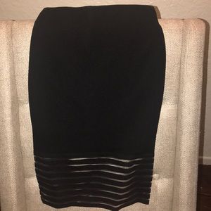 Black skirt