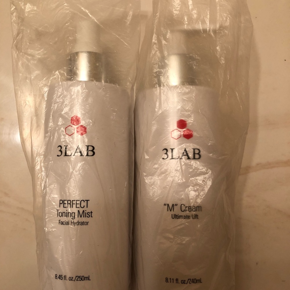 3LAB LOT OF TONER & M LIFT CREAM,  AUTHENTIC!