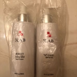 3LAB LOT OF TONER & M LIFT CREAM,  AUTHENTIC!