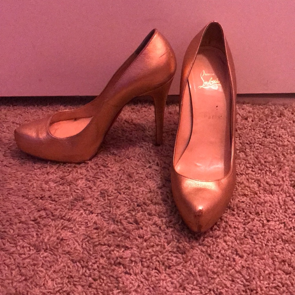 Christian Louboutin—Ronaldo Hidden Platform Pumps