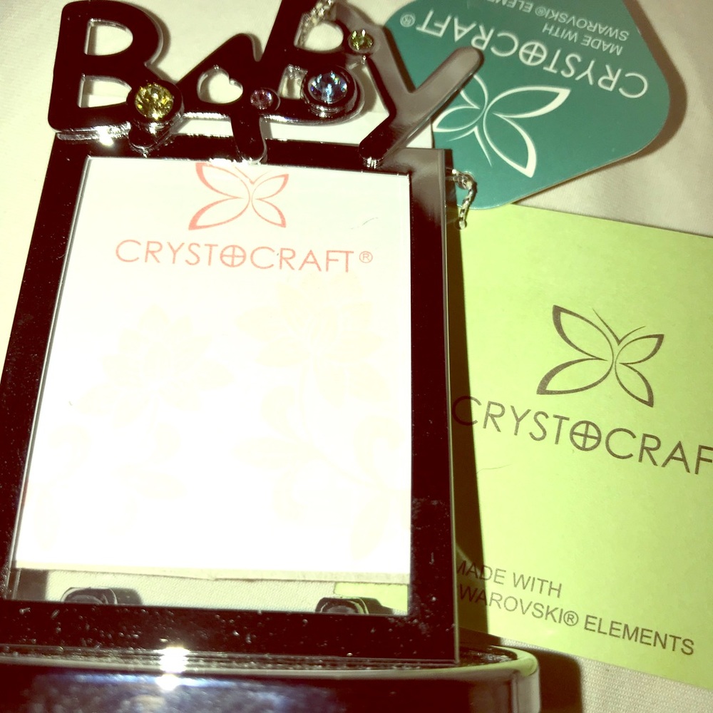 Crystocraft Crystal Tiny Baby Frame