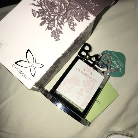 Crystocraft Crystal Tiny Baby Frame - Picture 2 of 3