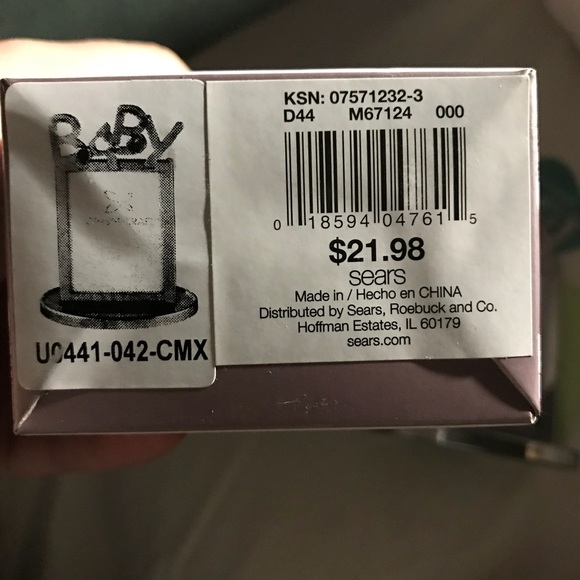 Crystocraft Crystal Tiny Baby Frame - Picture 3 of 3