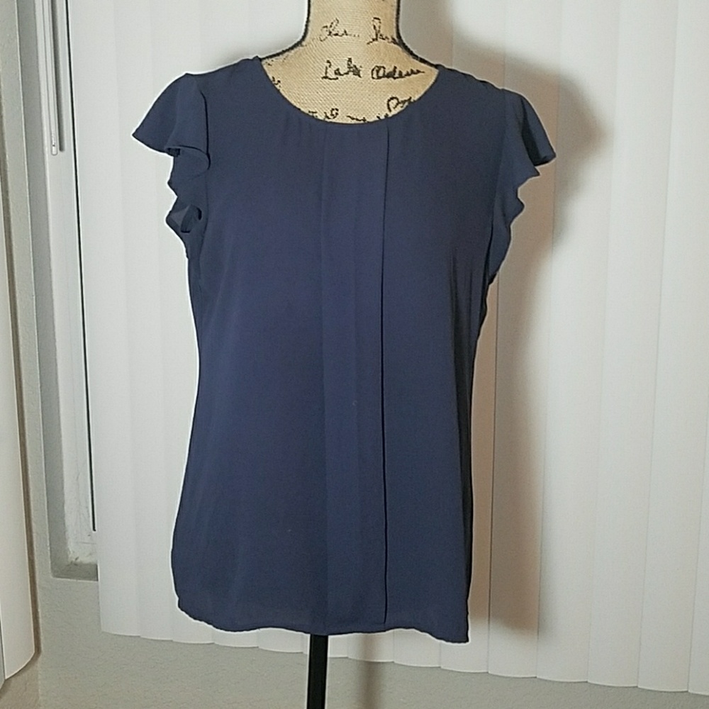 Ann Taylor Loft Navy top
