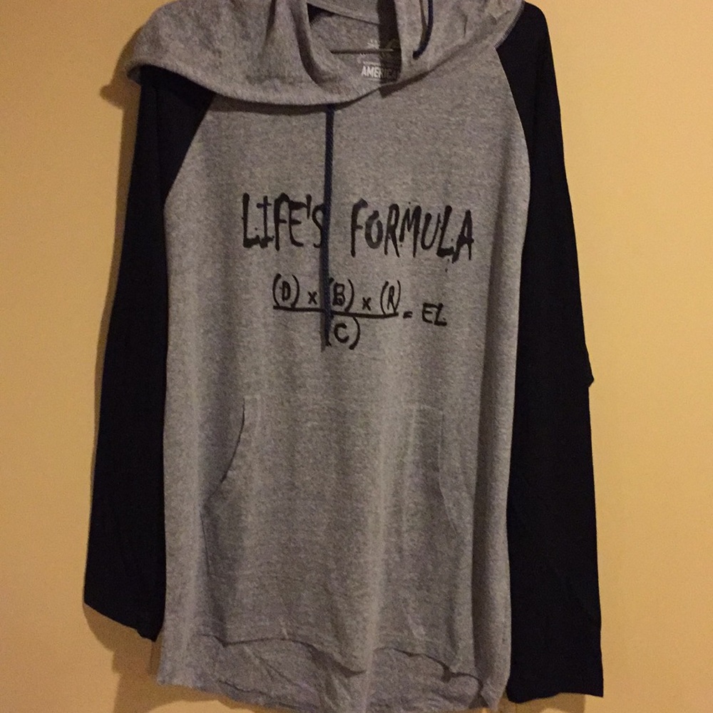Long sleeve hoodie