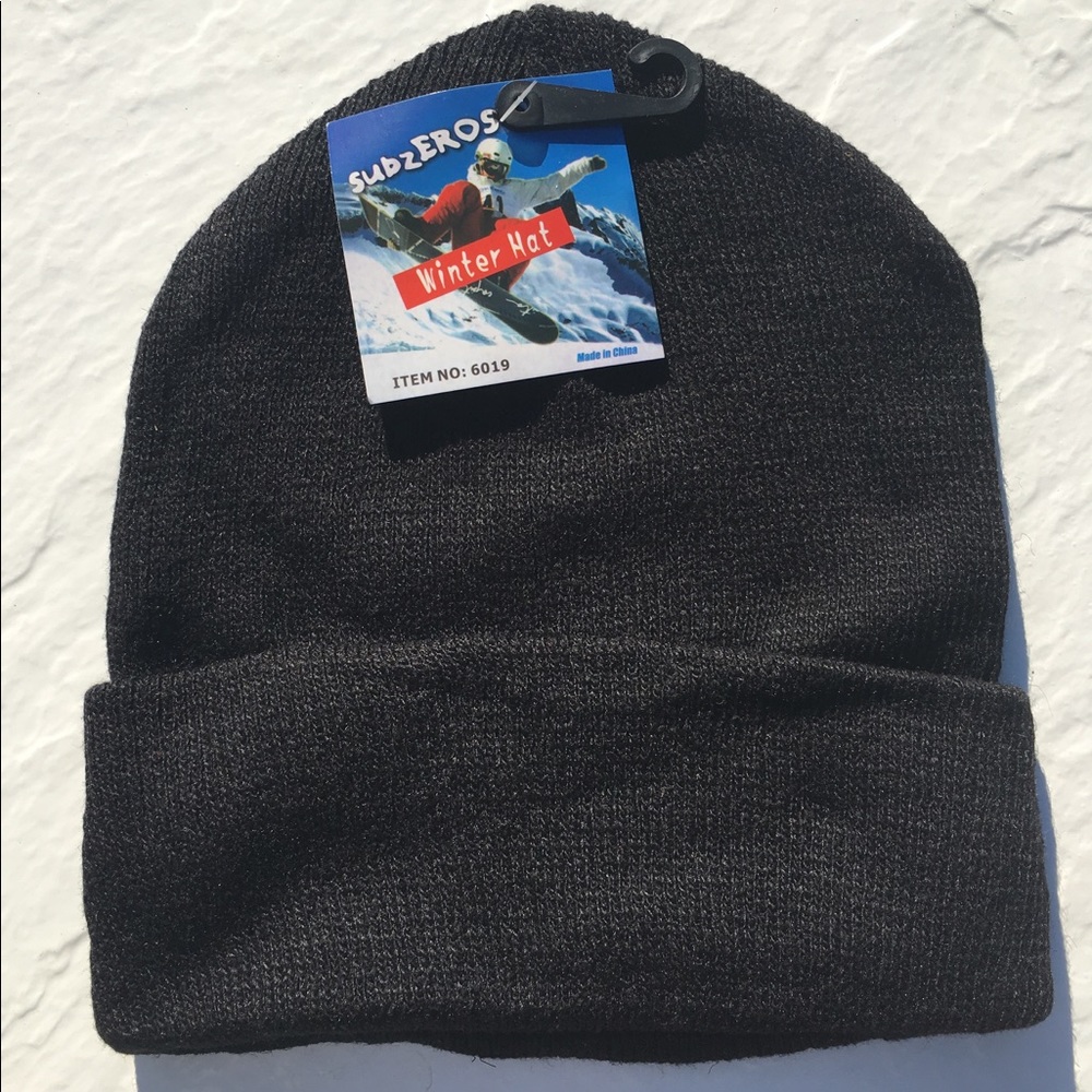 Subzeros Unisex Black Hat - One Size