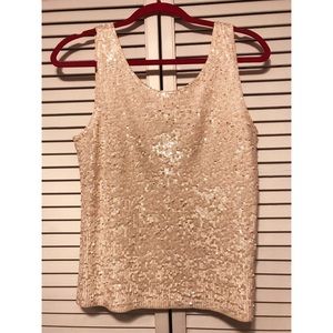 J Crew Sequin Top