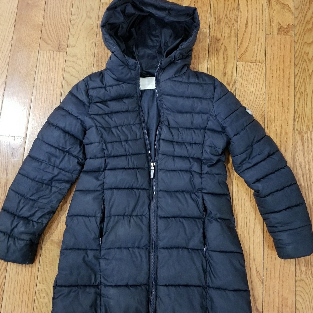 Girl's Zara Long Down Coat