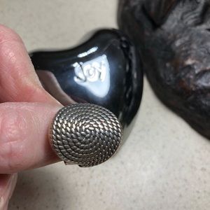 Fun sterling silver ring